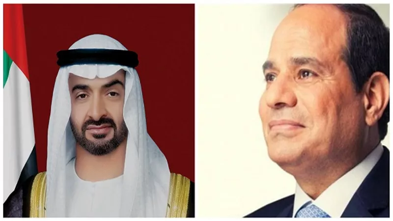 السيسي يتلقي التهنئة من ولي عهد ابو ظبي بمناسبة الفوز فى الانتخابات الرئاسية