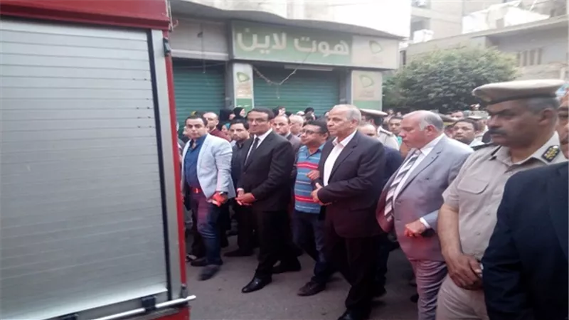 بالصور.. تشييع جثمان الشهيد المقدم أحمد الخولي بشبرا الخيمة
