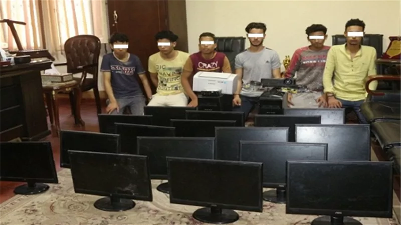 ضبط مرتكبى واقعة سرقة محتويات إحدى المدارس بدمياط