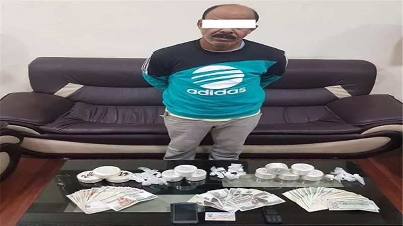 ضبط هارب مطلوب التنفيذ عليه فى أحكام قضائية وبحوزته 3 كيلو جرام لمخدر الهيروين 