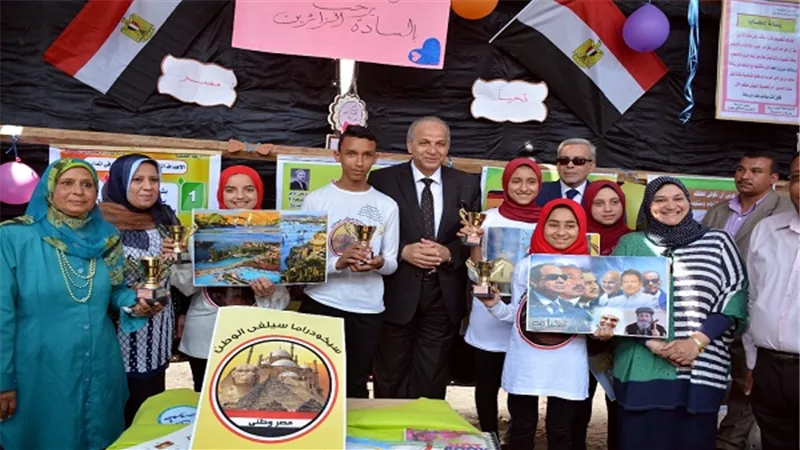 محافظ القليوبية يشهد ختام الأنشطة التربوية بمدرسة بنها الميكانيكية