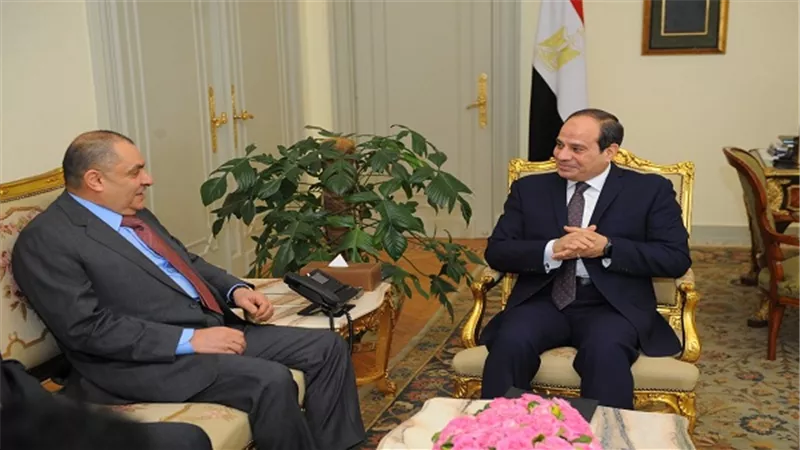 السيسي يستقبل رئيس الجانب الكويتي بمجلس التعاون المصري الكويتي