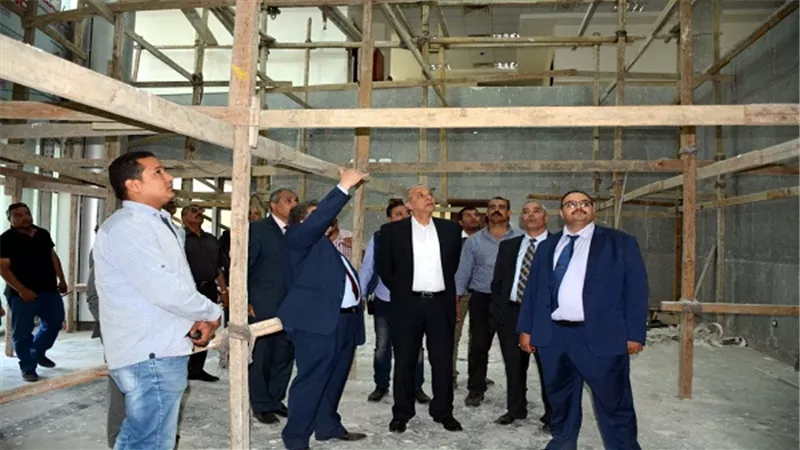محافظ القليوبية ورئيس جامعة بنها يتفقدان 5 مشروعات بالجامعة بتكلفة 234 مليون جنيه 