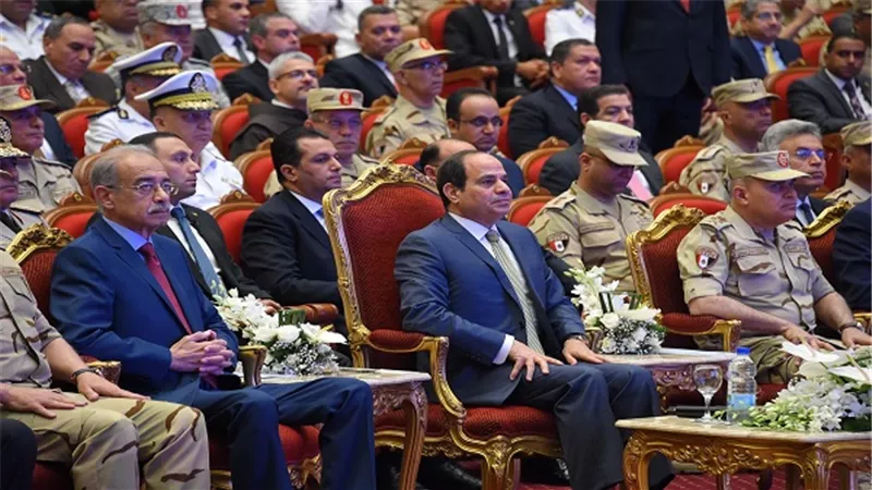 السيسي يشهد فعاليات الندوة التثقيفية للقوات المسلحة بمناسبة عيد تحرير سيناء