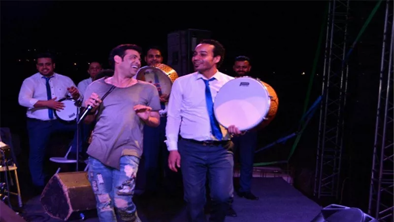 بالصور.. سعد الصغير يتألق في حفل طابا هايتس