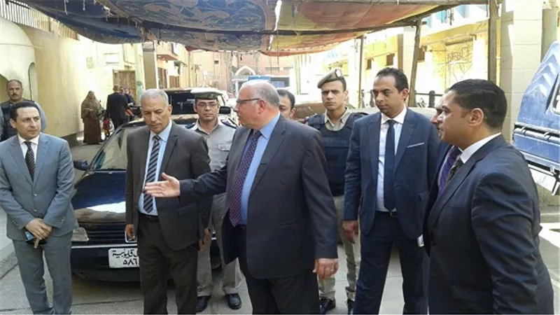 مدير أمن القليوبية يتفقد إجراءات التهوية بقسم ثان بنها