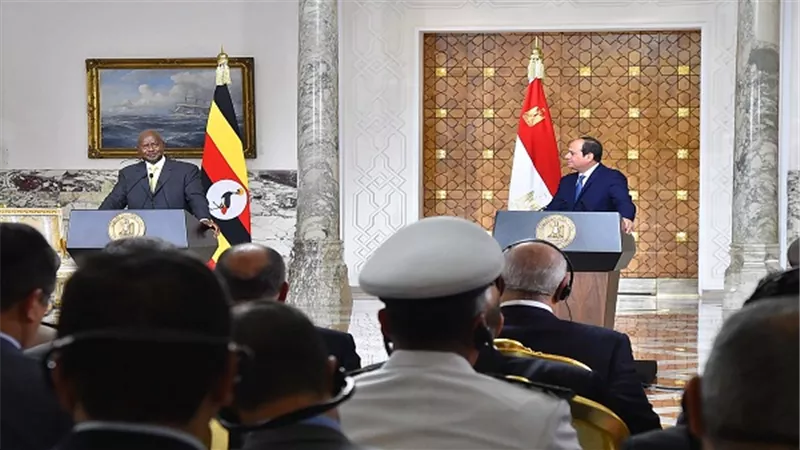 ننشر كلمة الرئيس السيسي خلال المؤتمر الصحفي المشترك مع الرئيس الأوغندي