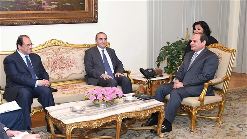 السيسي يستقبل رئيس جهاز الاستخبارات الداخلية الفرنسي