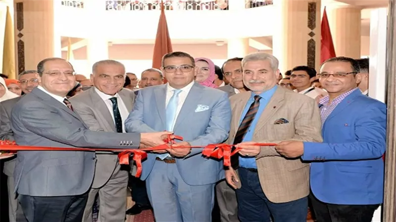 بالصور.. افتتاح المعرض السنوى الرابع لكلية الفنون الجميلة جامعة المنصورة