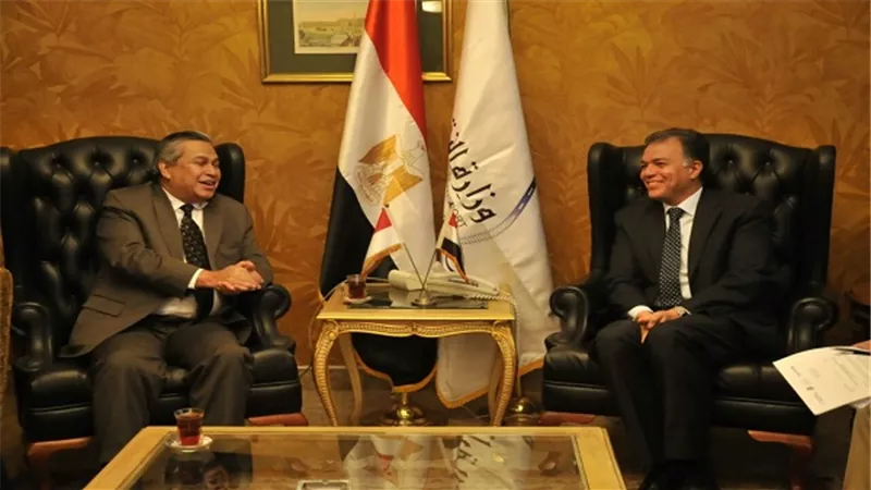عرفات يستقبل سفير أندونسيا بالقاهرة لبحث سبل التعاون المشترك بين الجانبين 