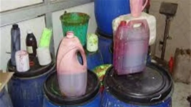 ضبط مصنع غير مرخص لإنتاج مستحضرات التجميل كائن بقسم شرطة بدر 