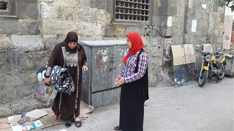 فريق التدخل السريع ينقذ سيدة بالقرب الأحمر 