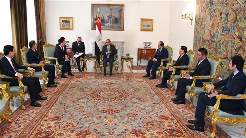 السيسي يستقبل عضو المكتب السياسي بالحزب الشيوعي الحاكم فى فيتنام