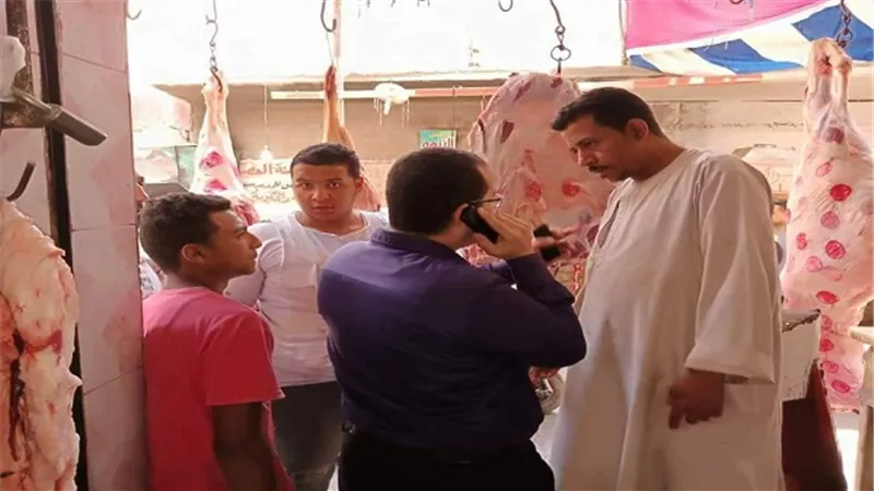 ضبط طن ونصف لحوم ودجاج غير صالحين للإستخدام الآدمى بالخصوص