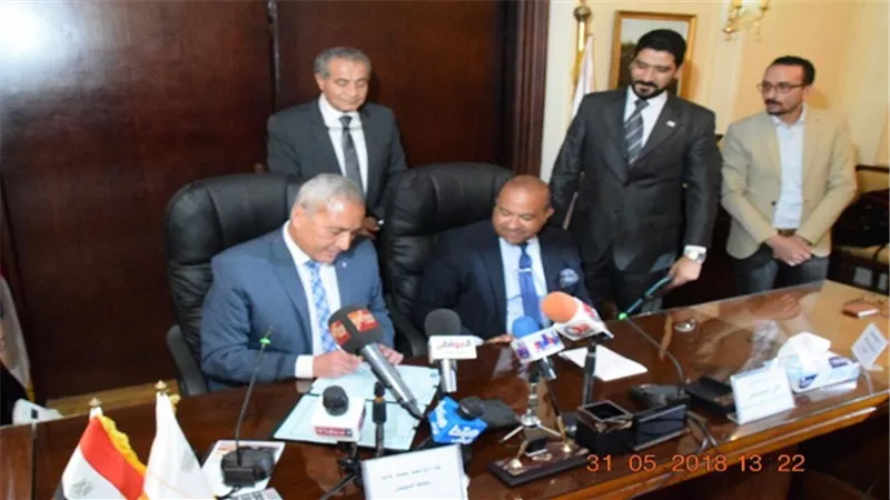 روتوكول تعاون بين « تنمية التجارة» و«محافظة السويس» لإنشاء مناطق لوجستية 