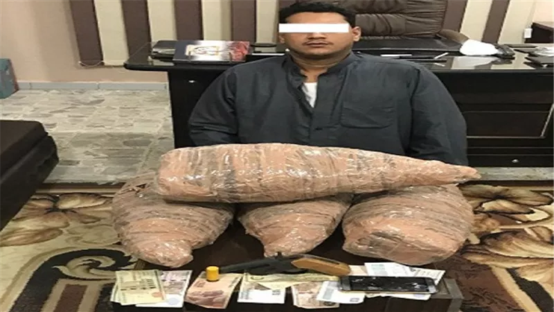 ضبط 3 أشخاص لقيامهم بحيازة كميات من المواد المخدرة 