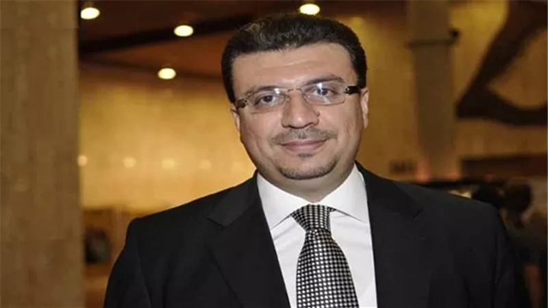 عمرو الليثى يدعم المعهد القومى للاورام 