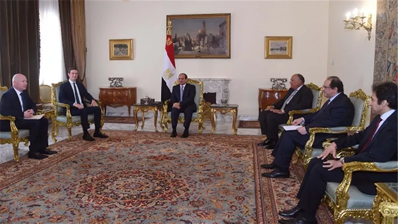 السيسي يستقبل كبير مستشارى الرئيس الأمريكى