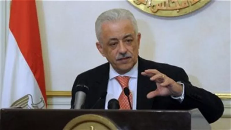 شوقى يعتمد جدول امتحان الدور الثاني من شهادة إتمام الدراسة الثانوية العامة للعام الدراسي الحالي 2017/2018