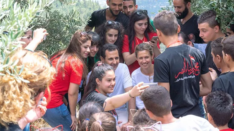 زيارة مفاجئة من بشار الأسد لـ