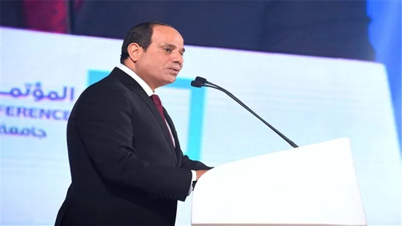 توصيات السيسي للشباب بالجلسة الختامية للمؤتمر الوطني السادس