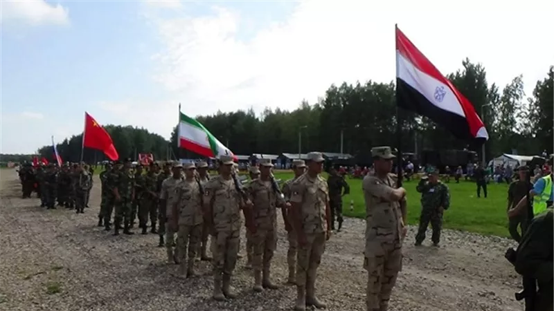 إفتتاح مسابقات المباريات الحربية الدولية 2018 بدولتي روسيا والصين بمشاركة مصر وعدد من الدول الصديقة