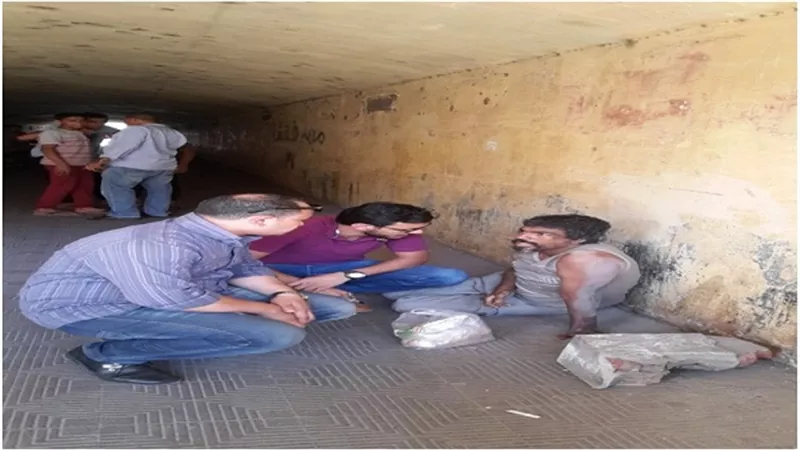 وزارة التضامن: التدخل السريع ينقل شاب ثلاثيني من الشارع