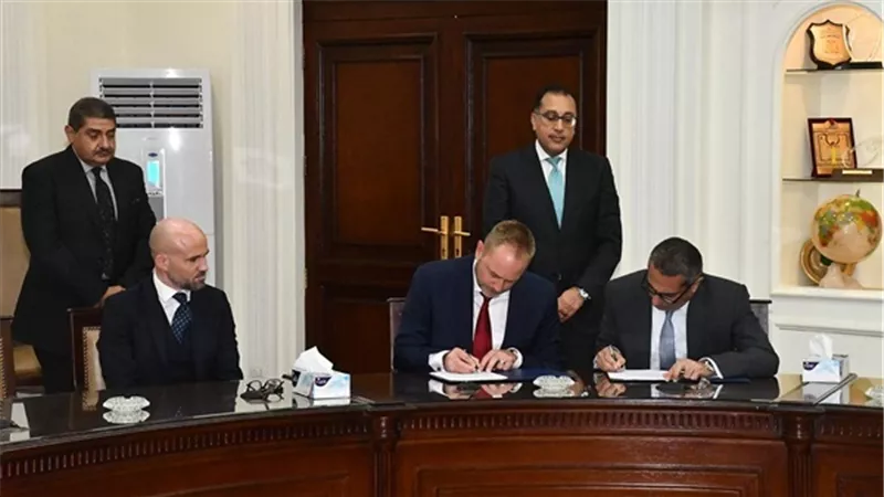 مدبولى يشهد توقيع مذكرة تفاهم بين 
