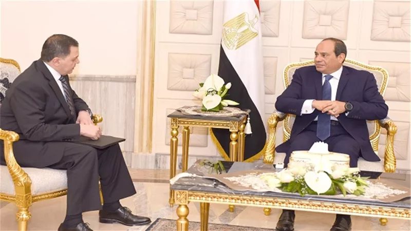 الرئيس السيسي يستقبل اللواء محمود توفيق وزير الداخلية