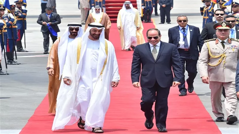 عاجل..  بسام راضي: الرئيس السيسي  يستقبل الشيخ محمد بن زايد آل نهيان