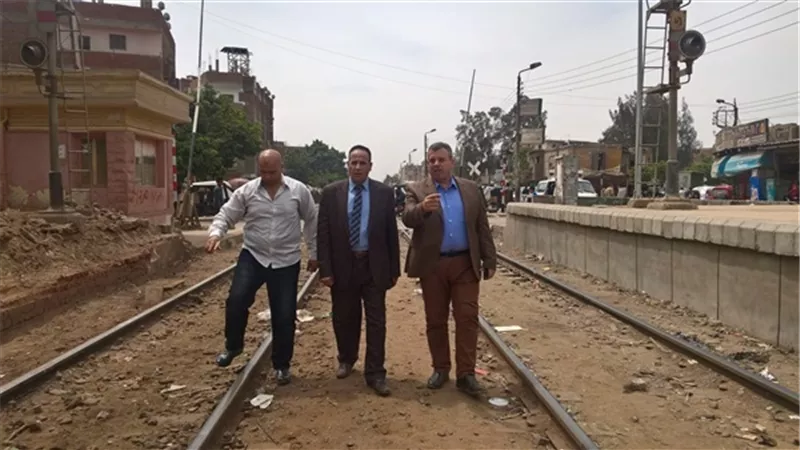رئيس هيئة السكة الحديد فى جولة مرورية على خط القاهرة اسوان 