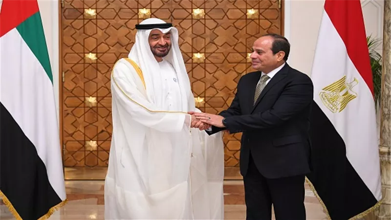 السيسي يعقد مباحثات مع الشيخ محمد بن زايد ولي عهد أبو ظبي بقصر الاتحادية