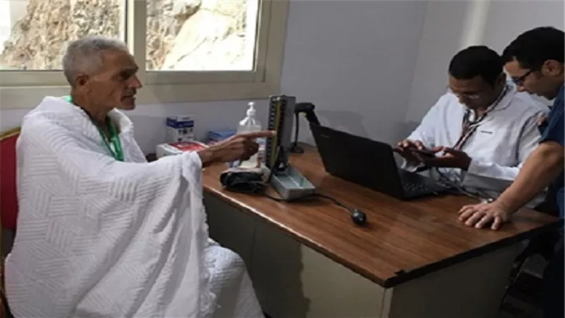 الصحة: عيادات البعثة الطبية للحج توقع الكشف على 6940 حاج مصري