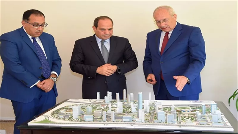 السيسي يبحث الموقف التنفيذي للمدن الجديدة مع رئيس الوزراء ومدير شركة دار الهندسة 
