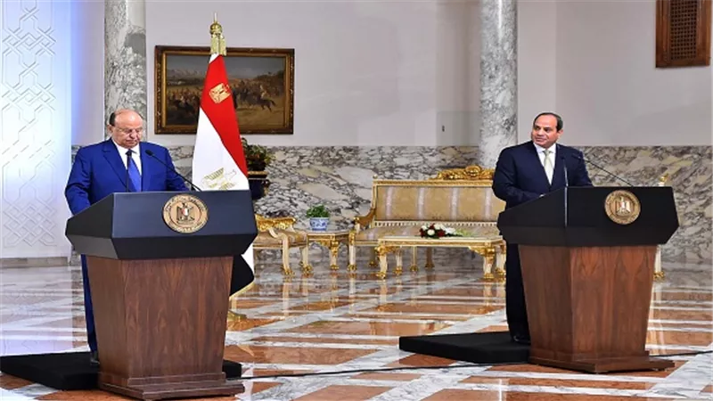 ننشر كلمة الرئيس السيسي خلال المؤتمر الصحفى المشترك مع الرئيس اليمني
