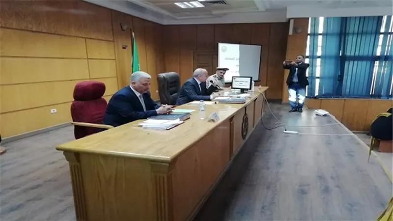 إجتماع المجلس التنفيذي لمحافظة القليوبية