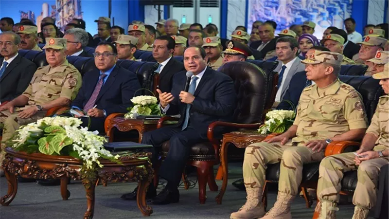 الرئيس عبد الفتاح السيسي يفتتح عدد من المشروعات التنموية الصناعية بمحافظة بنى سويف