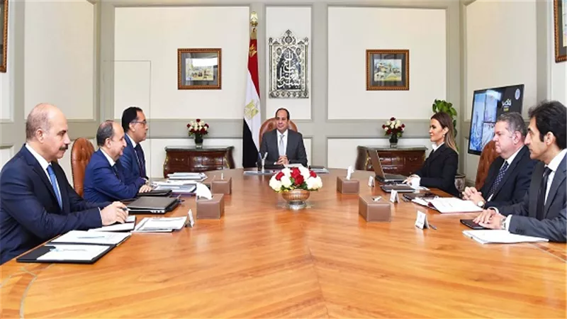 السيسي: قطاع الصناعة في مصر أحد أهم دعائم الاقتصاد الوطني