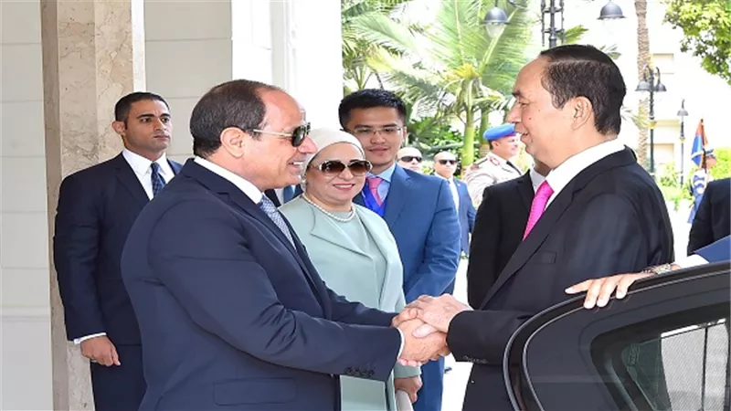 التفاصيل الكاملة لزيارة الرئيس الفيتنامي لمصر