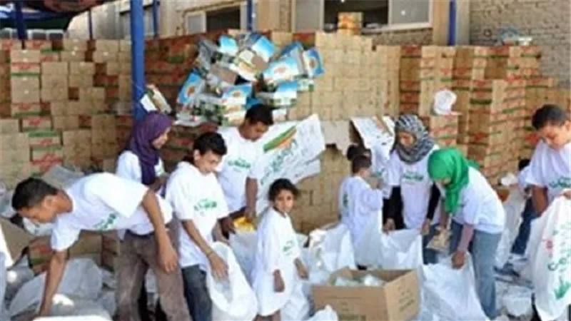 توزيع 7 طن و 500 كيلو جرام لحوم أضاحي بالمنوفية