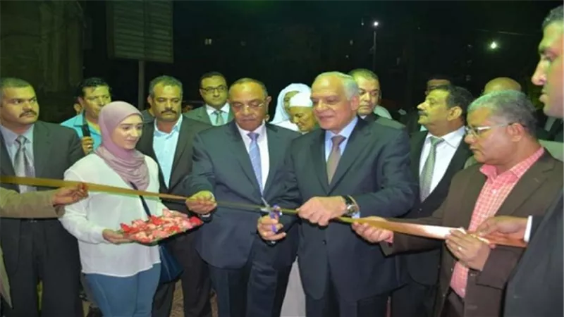 محافظ الجيزة يفتتح معرض مستلزمات المدارس 