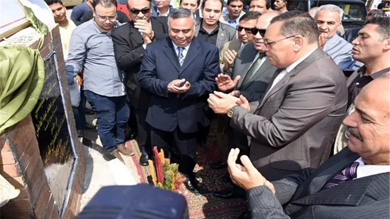 الرى تشارك محافظة الشرقية فى الاحتفال بعيدها القومى بافتتاح اذدواج كوبرى العبور داخل مدينة الزقازيق