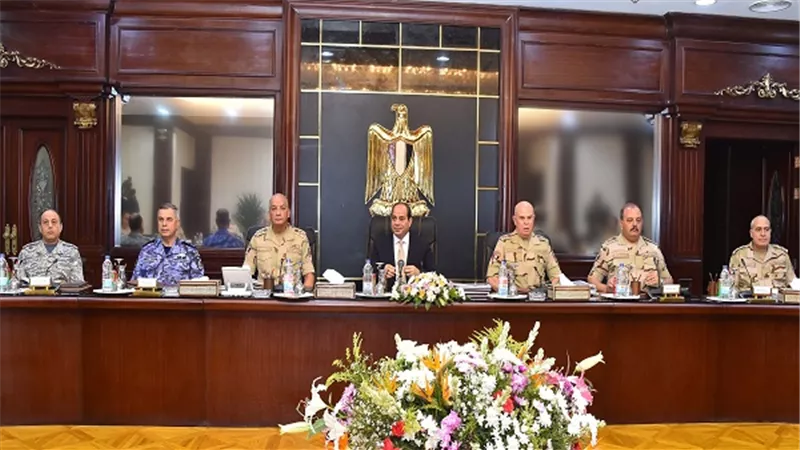 الرئيس السيسي يترأس اجتماع المجلس الأعلى للقوات المسلحة