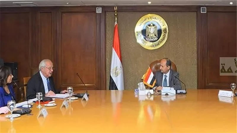 وزيرالصناعة يبحث مع أعضاء مجلس الأعمال المصري الفرنسي تعزيز العلاقات