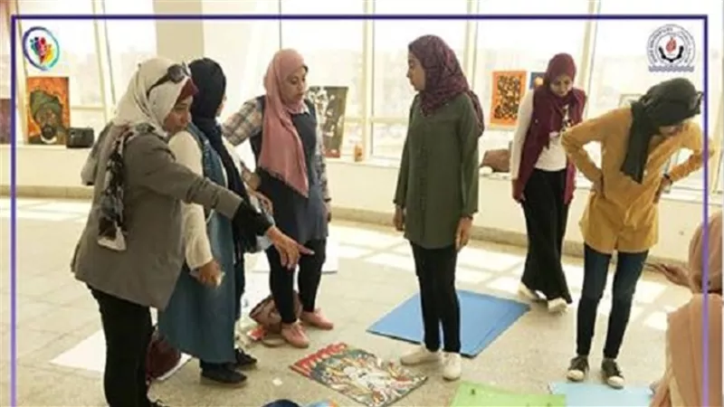 جامعة السويس تنظم مسابقة ومعرض الفنون التشكيلية