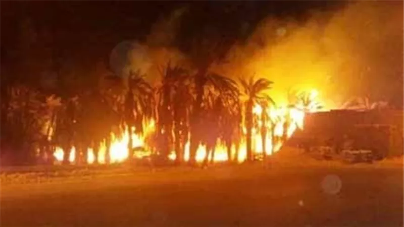 بعد الحريق المرعب.. ماذا يحدث في قرية الراشدة؟.. الجيش يستمر في أعمال الإطفاء.. والمسئولون يتابعون