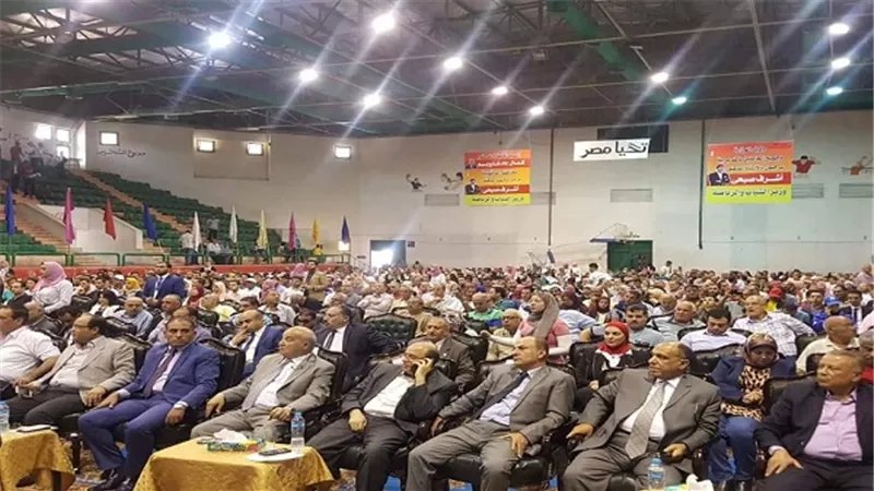 بالصور.. نواب وهيئة مستقبل وطن يشاركون في احتفالات النصر بحضور وزير الشباب والرياضة 