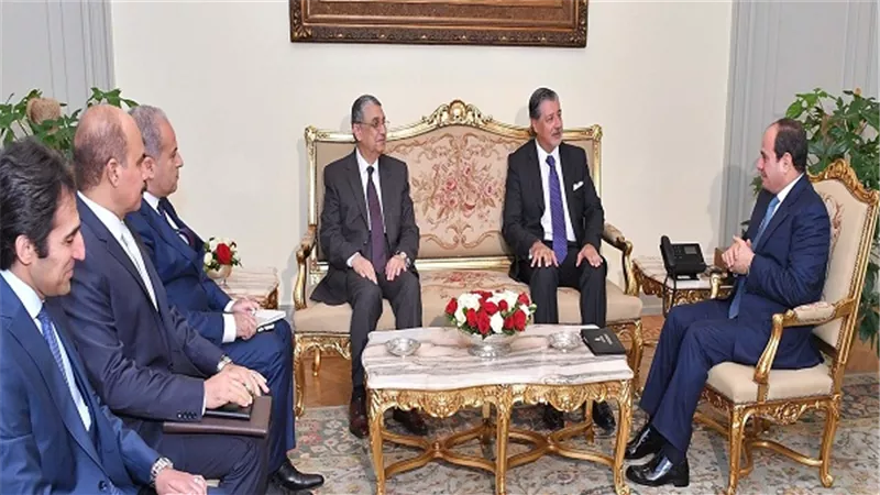 الرئيس السيسي يلتقي مع مدير عام الوكالة الدولية للطاقة المتجددة