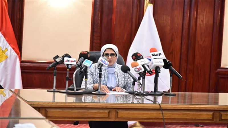 وزيرة الصحة تشيد بإقبال المواطنين والوصول للنسب المستهدفة من مبادرة الرئيس للقضاء على فيروس سي  والأمراض غير السارية 