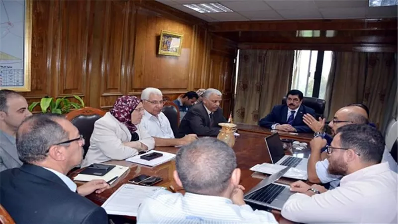 محافظ القليوبية يناقش بدء تنفيذ تطوير مدخل جمجرة الجديدة بتكلفة مليون دولار